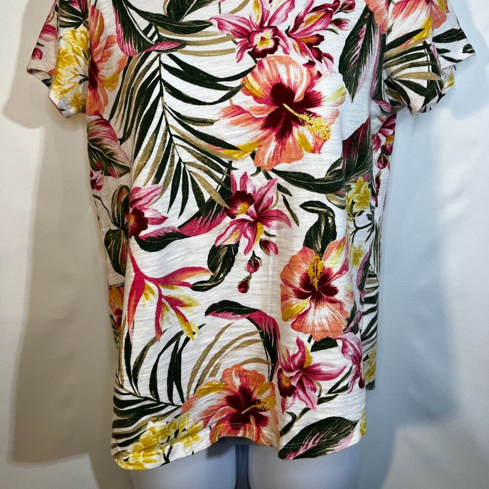 Old Navy Tropical T-Shirt Size XS - Picture 4 of 5